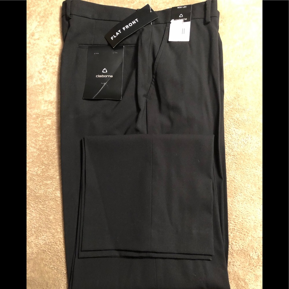 Men’s Claiborne dress slacks.